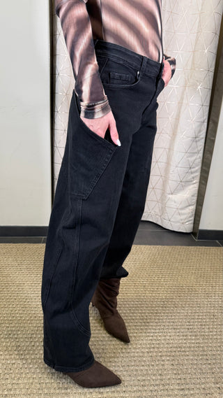 Jeans Annarock tasche laterali