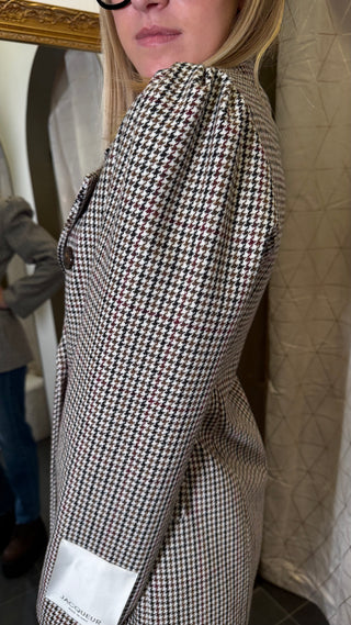 Giacca check Jacqueur