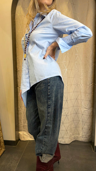 Camicia Asimmetrica Tensione In