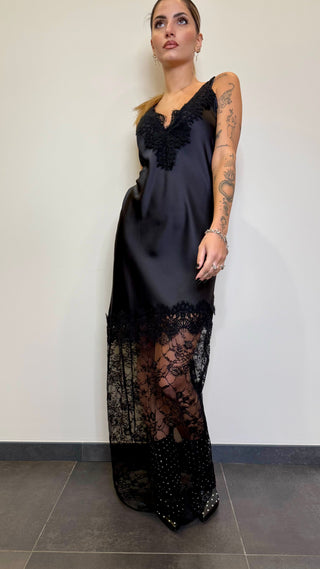 Abito Sottoveste Pizzo Motel