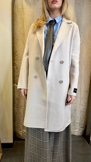 Cappotto in panno Haveone