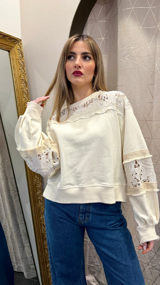 Felpa Boho Tensione In