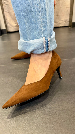 Décolleté Camoscio Ovyè