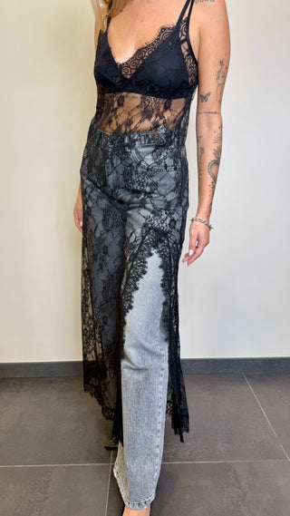 Sottoveste Pizzo Tensione In