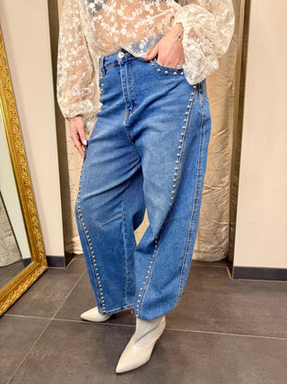 Jeans Moni Borchie Anna Rock
