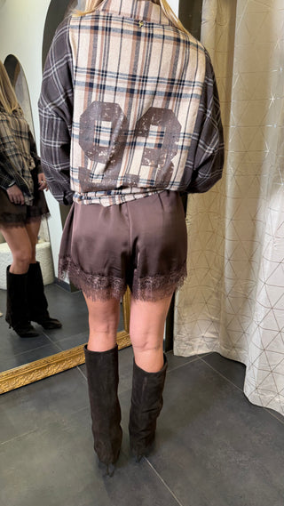 Short Souvenir Satin