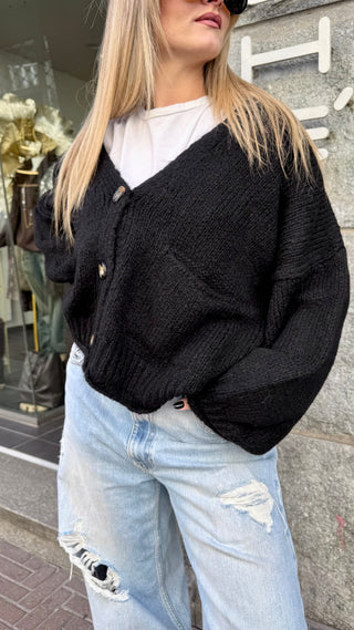 Cardigan Bottoni Haveone