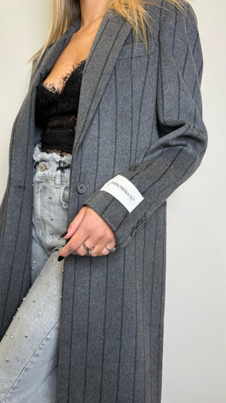 Cappotto Gessato Hinnominate