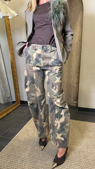 Pantalone Motel Camu