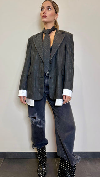 Blazer Camicia Cravatta Motel