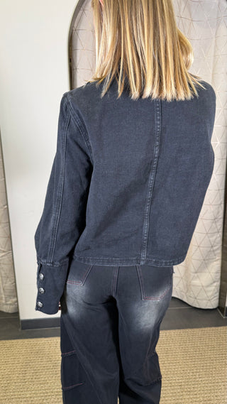 Giacca Napoleone Denim