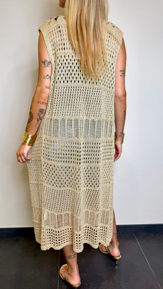 Kimono traforato Gold