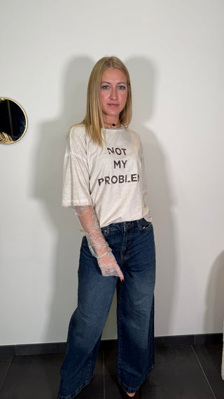 T.Shirt Philia Loft manica pizzo