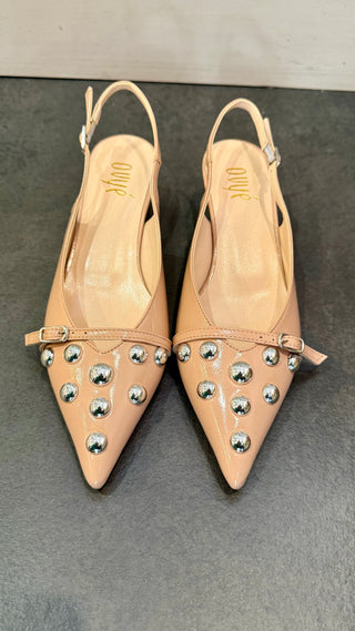 Slingback borchiette Ovyé