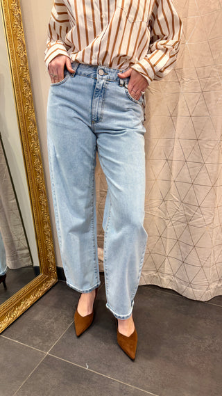 Jeans Carota Tensione In