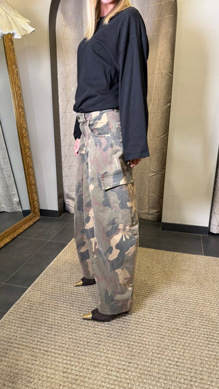 Pantalone Motel Camu