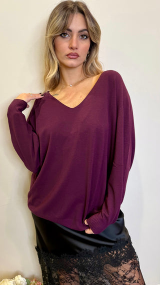 Maglia Scollo V Kontatto