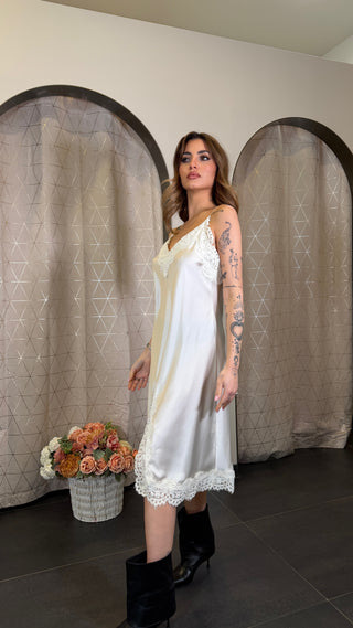 Abito Sottoveste Satin Philia Loft