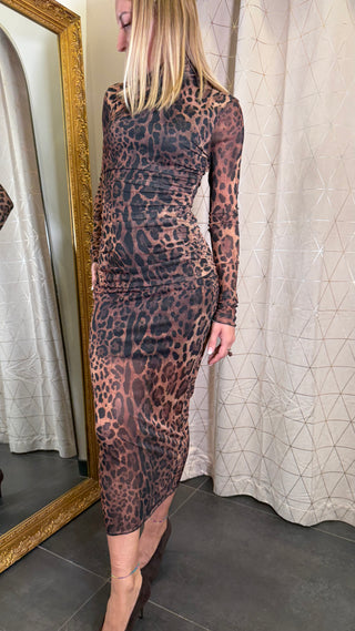 Abito Aniyeby stampa animalier