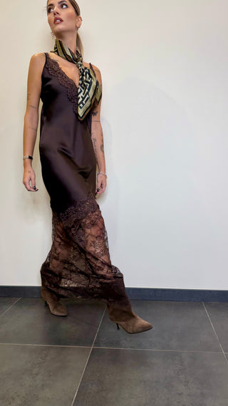 Abito Sottoveste Pizzo Motel