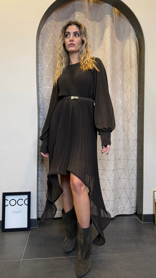 Abito Svasato Plissè Philia Loft