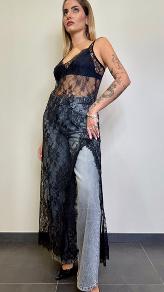 Sottoveste Pizzo Tensione In