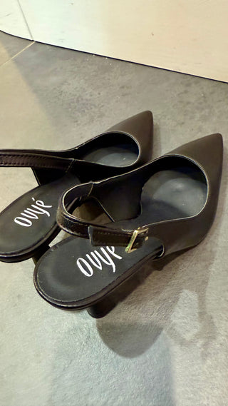 Slingback vera pelle Ovyé