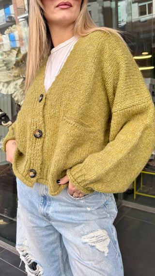 Cardigan Bottoni Haveone