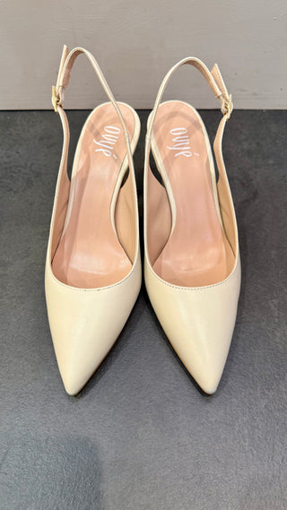 Slingback vera pelle Ovyé