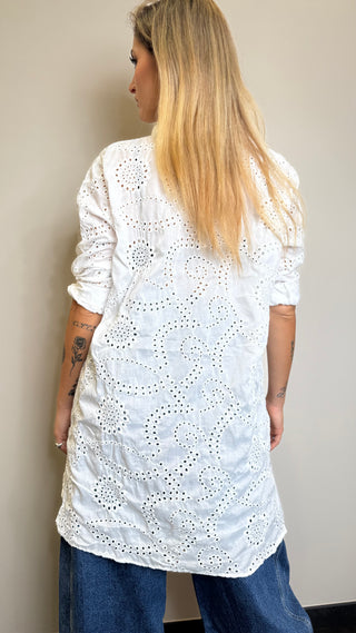 Camicione in sangallo