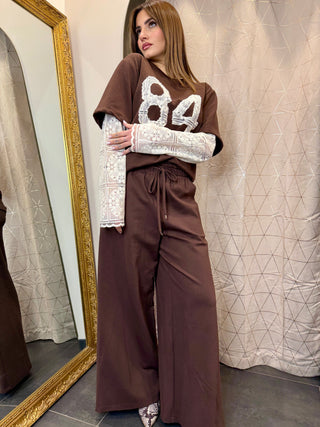 Maglia Maniche Pizzo Motel