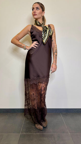 Abito Sottoveste Pizzo Motel