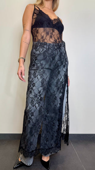 Sottoveste Pizzo Tensione In