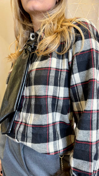 Camicia Check Cravatta Motel