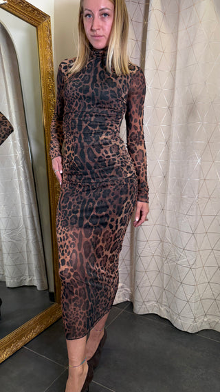 Abito Aniyeby stampa animalier