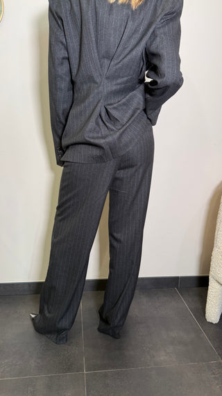 Pantalone Annarock gessato