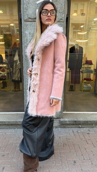 Cappotto in ecofur Sofi