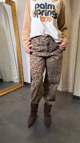 Pantalone Haveone Animalier
