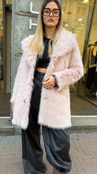 Cappotto in ecofur Sofi