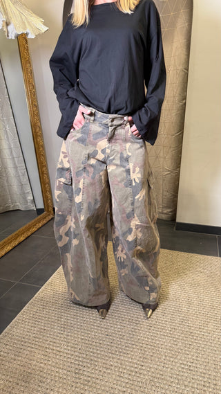 Pantalone Motel Camu