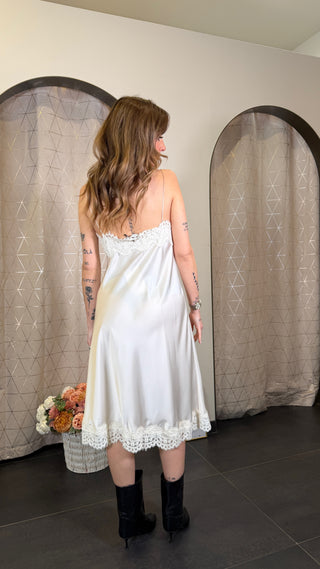 Abito Sottoveste Satin Philia Loft