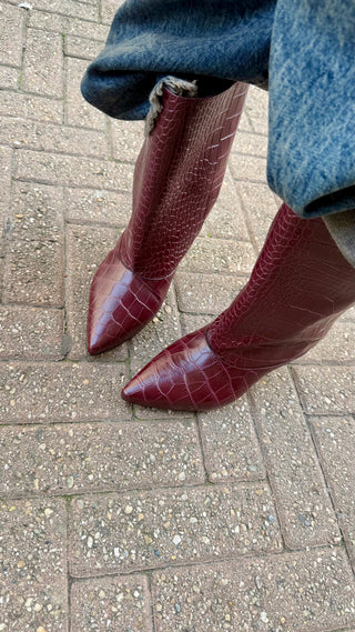 Stivale Pitonato Divine Follie