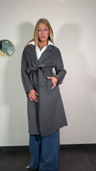 Cappotto Please con cintura