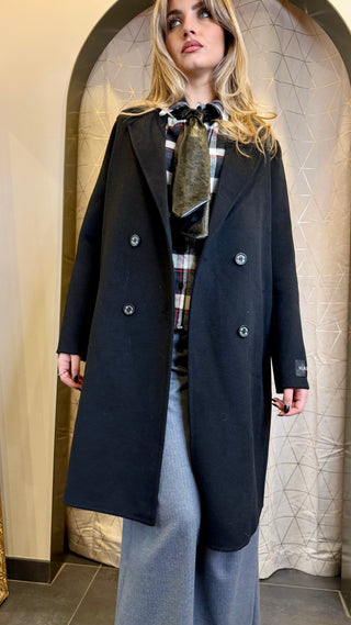 Cappotto in panno Haveone