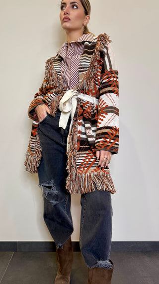 Cardigan In Fantasia Philia Loft