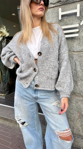 Cardigan Bottoni Haveone