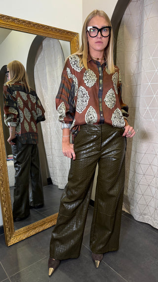 Pantalone Imperial Ecopelle
