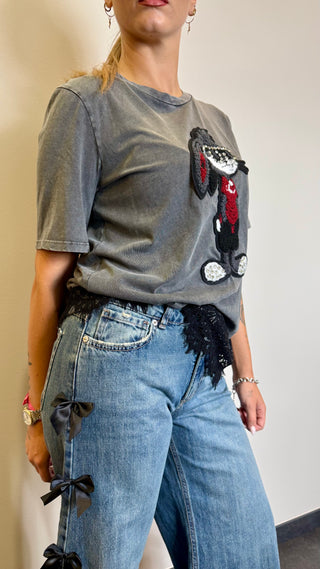 T-Shirt Antracite Philia Loft