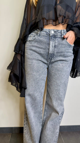 Jeans Strass Anna Rock