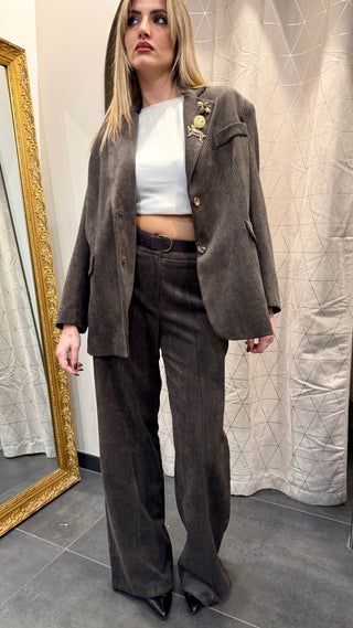 Blazer Velluto Spille Haveone